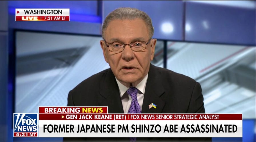 Gen. Keane: Shinzo Abe was wary of threats to Japan from China, North Korea