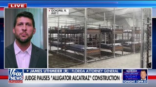 Florida AG vows to ‘fight back’ against ‘judicial activism’ after judge pauses ‘Alligator Alcatraz’ construction