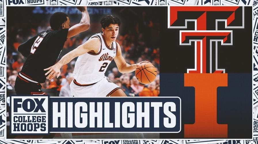 No. 11 Texas Tech Red Raiders vs. No. 14 Illinois Fighting Illini Highlights | FOX College Hoops