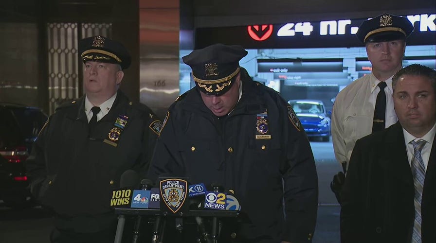 NYPD gives presser on potential explosive found at Hyatt hotel