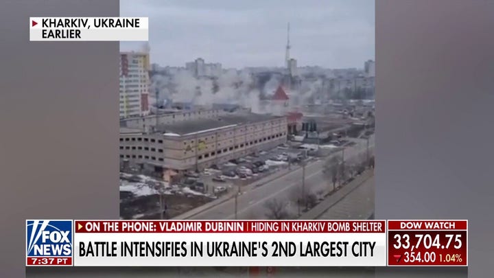 Ukrainian hiding in bomb shelter describes Russian troops attacking civilians