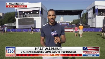 DC temperatures climb above 100 degrees as excessive heat warnings take effect