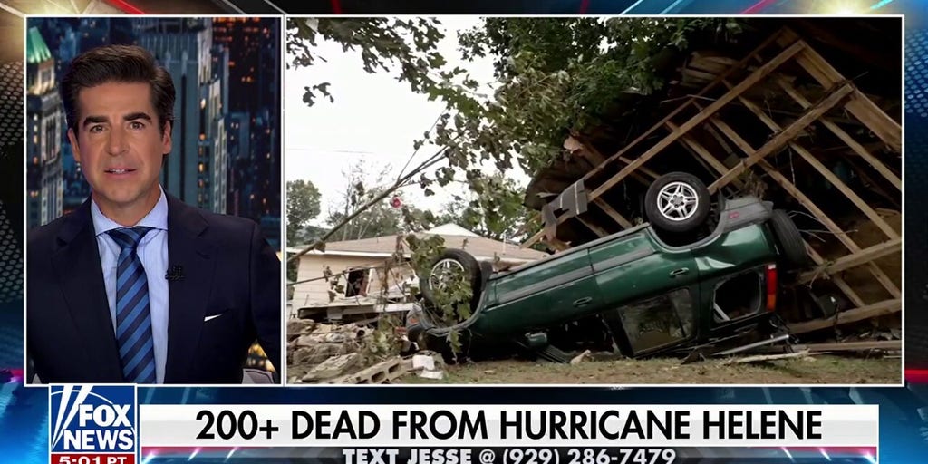 North Carolina is living in the dark because Biden and Harris 'hate' Elon Musk: Watters
