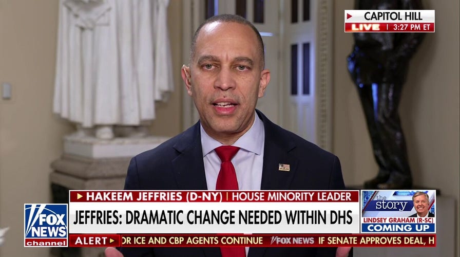 ICE should 'conduct' itself like 'every other law enforcement agency,' Hakeem Jeffries says