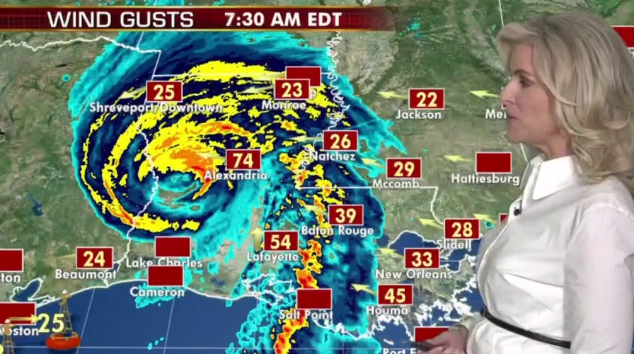 National forecast for Thursday, August 27