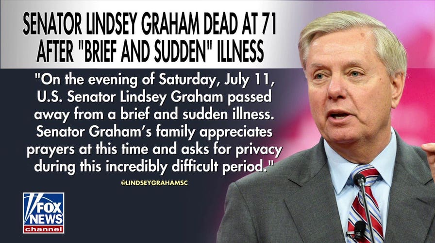 Sen Lindsey Graham dies of sudden illness at 71