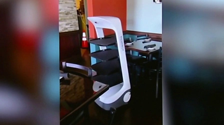 California restaurant using robot to serve tables amid worker shortage