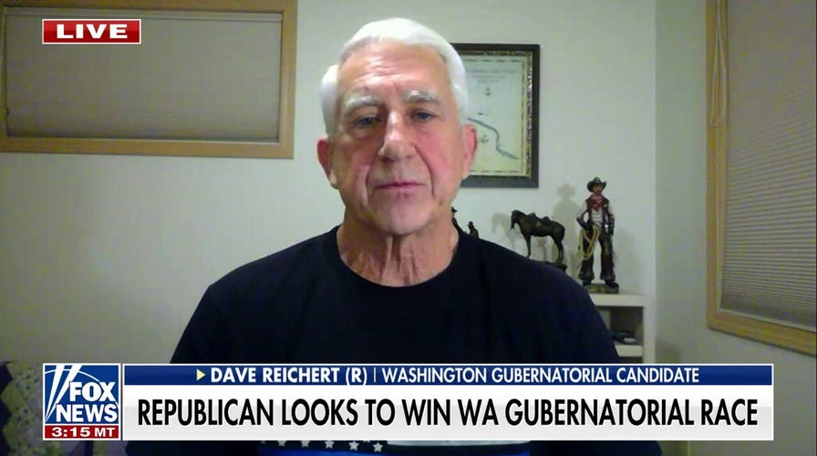 Washington State Republican looking to flip governorship from blue to red: 'The timing is right'
