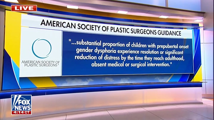 Plastic surgeons group opposes gender surgeries for minors