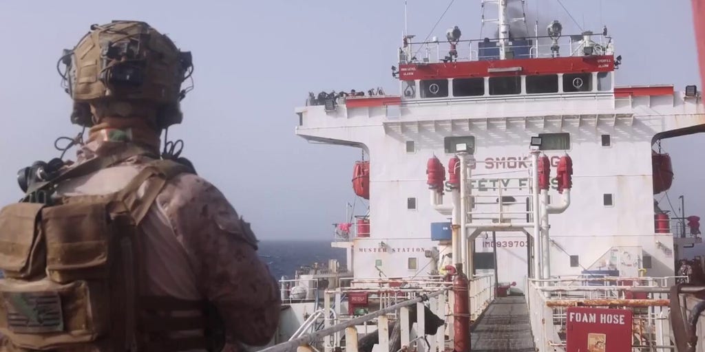 US military intercepts Iranian-flagged oil tanker trying to violate blockade