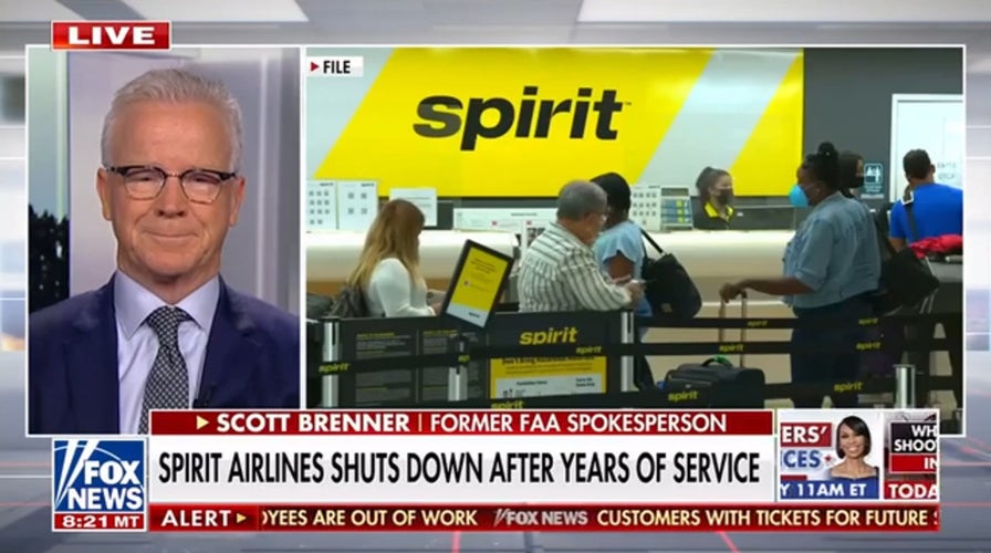 Former FAA spokesperson says ‘writing was on the wall’ for Spirit shutdown