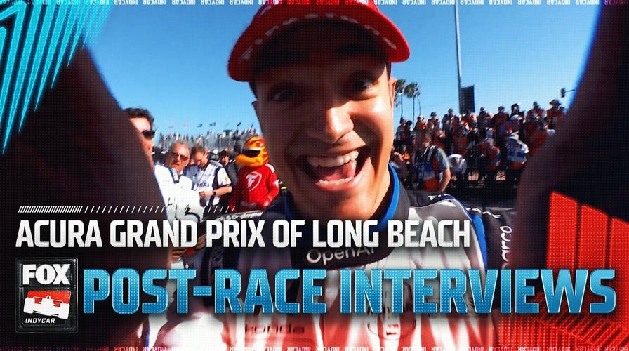 POST-RACE INTERVIEWS: Alex Palou, Felix Rosenqvist & more after Acura Grand Prix of Long Beach
