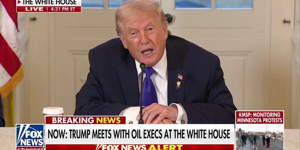 'WE'RE DOING TREMENDOUS THINGS': President Trump outlines oil plans in Venezuela