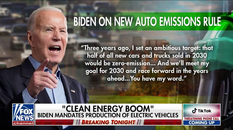 Biden mandates production of electric vehicles