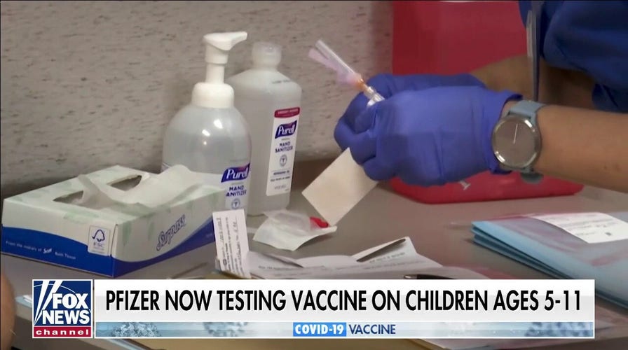 Pfizer now testing COVID-19 vaccine on children ages 5-11