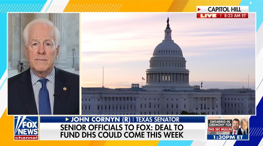 Sen. John Cornyn weighs in on DHS funding fight, calls out Democrats over ‘open border policy’