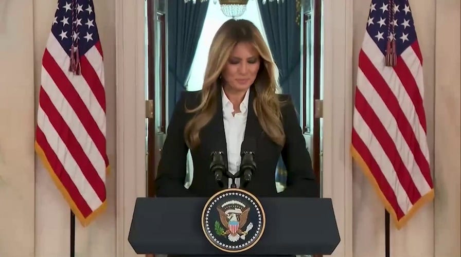 First lady Melania Trump announces eight Ukrainian children have been reunited with their families