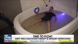 Griff Jenkins tries floatation therapy, sensory deprivation for Wellness Week