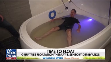 Griff Jenkins tries floatation therapy, sensory deprivation for Wellness Week