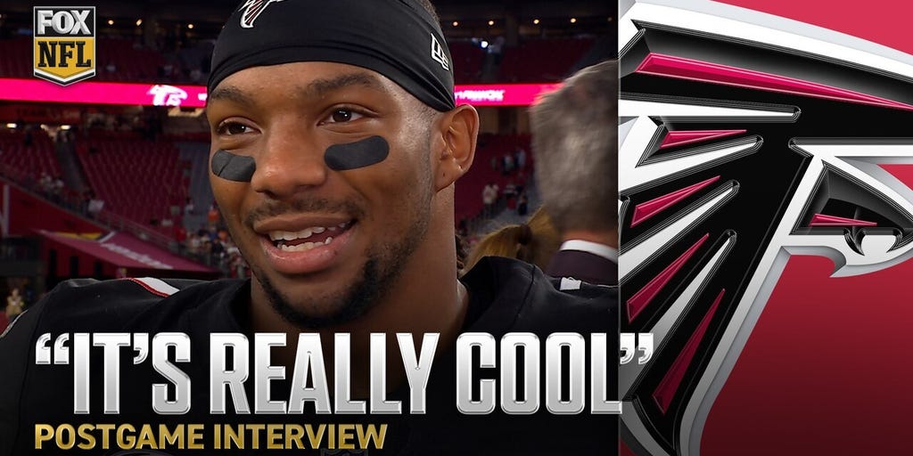 'This is so special' 💪 Bijan Robinson after BIG performance in front of family and friends