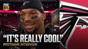 'This is so special' 💪 Bijan Robinson after BIG performance in front of family and friends