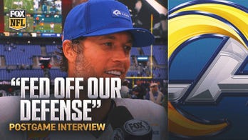 "Found a way to win" — Matthew Stafford on Rams' gritty win over Ravens