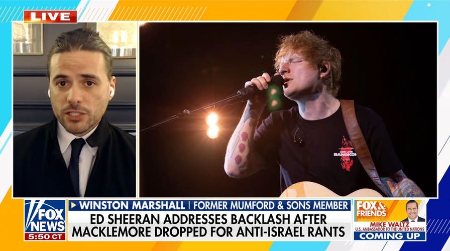 Ex-Mumford & Sons guitarist reacts to Ed Sheeran backlash over Macklemore