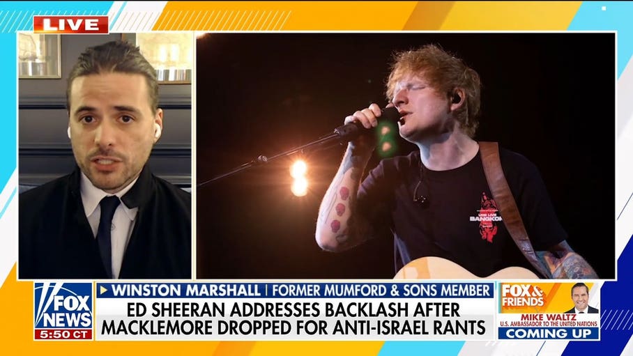 Ex-Mumford & Sons guitarist reacts to Ed Sheeran backlash over Macklemore