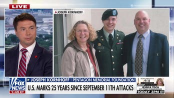 Joseph Kornhoff recalls emotional reunion with parents after 9/11 attacks