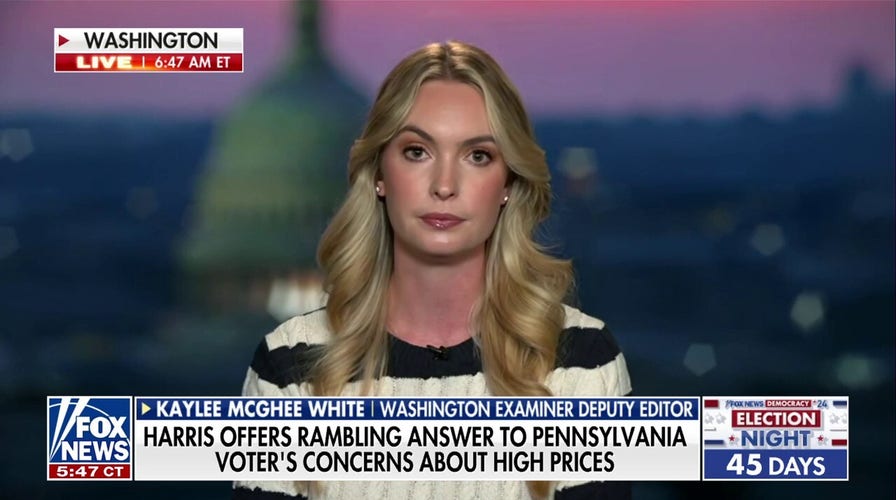 VP Harris either doesn’t know what she’s talking about or is trying to disguise her policy preferences: Kaylee McGhee White