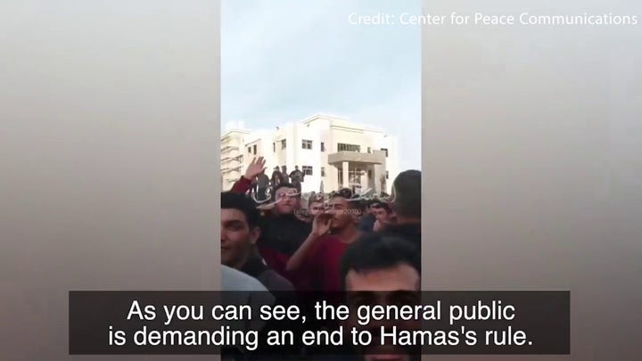 Mass anti-Hamas protests erupt in Gaza