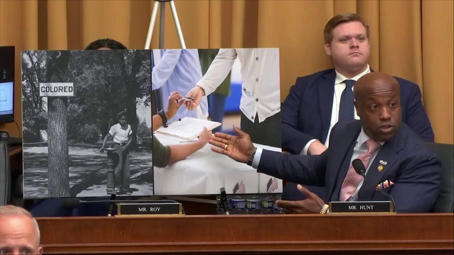 Wesley Hunt excoriates SPLC for funding KKK, blasting Democrats for Jim Crow 2.0 claims