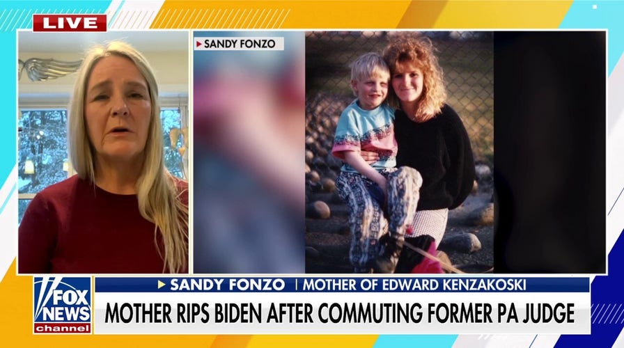 Mother rips Biden for commuting sentence of 'kids for cash' judge: 'Deeply upsetting'