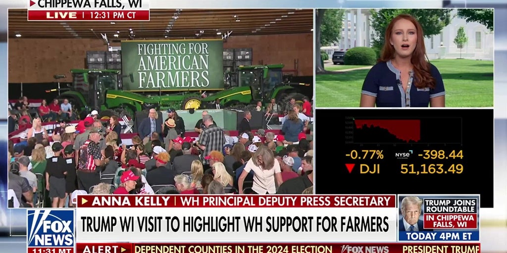 Trump highlights economic record in Wisconsin, supports farmers