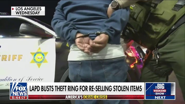 Fox News joins LA police in retail theft ring bust