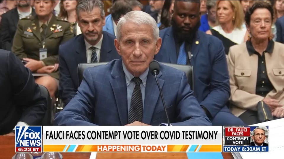 Dr Fauci faces Senate contempt vote over COVID testimony