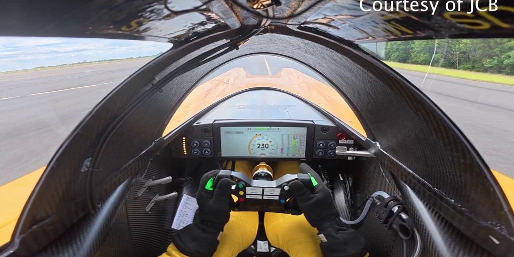 Inside the hydrogen-powered car that shattered the world land-speed record
