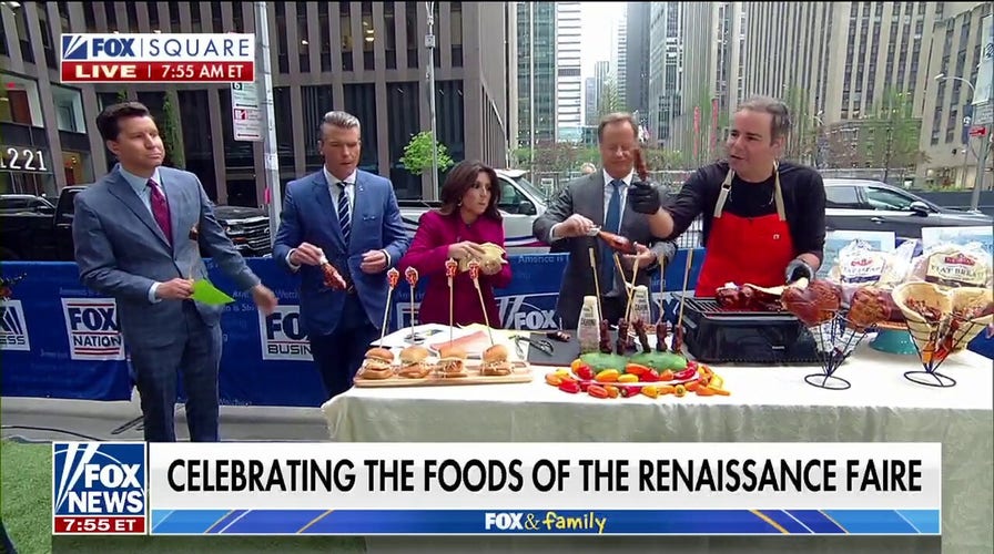 Chef George Duran celebrates foods of the Renaissance faire