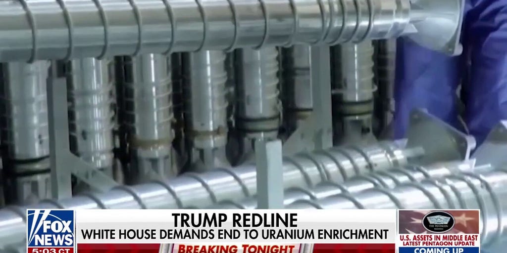 White House demands end to uranium enrichment amid talks with Iran
