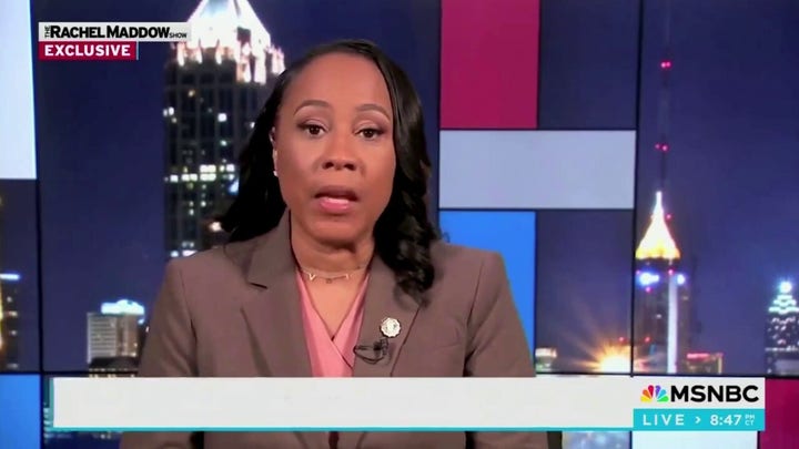 Fani Willis says Rep. Jim Jordan is a clown during MSNBC interview