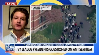 Jewish Harvard graduate student torches Ivy League leadership: 'Moral rot' - Fox News