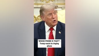 ‘WHOSE PHONE IS THAT?’: Trump reacts to phone ring interruption