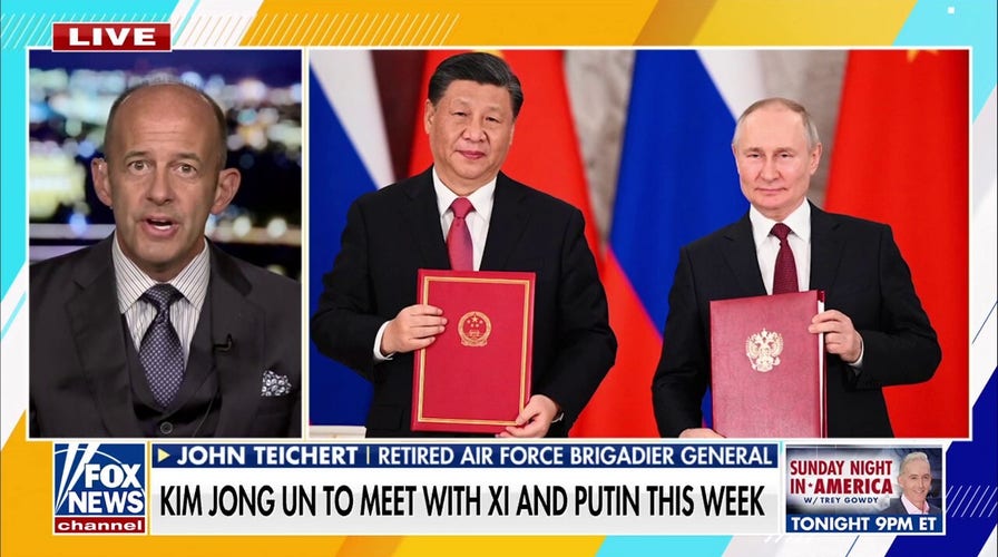 Kim Jong Un courts Xi and Putin in ‘superficial relationships,' military expert says