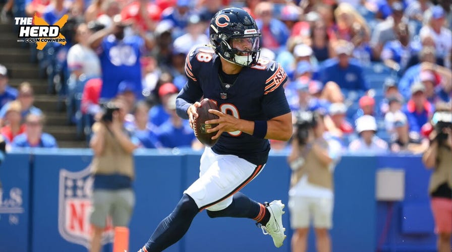 Caleb Williams finishes with 95 yards in Bears debut vs. Bills l The Herd