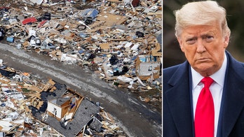 Trump's visits to natural disaster sites as president