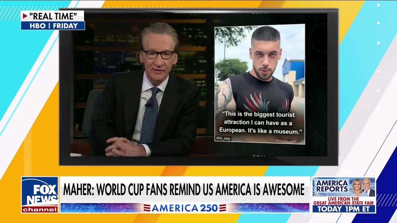 Bill Maher: World Cup fans remind us America is awesome