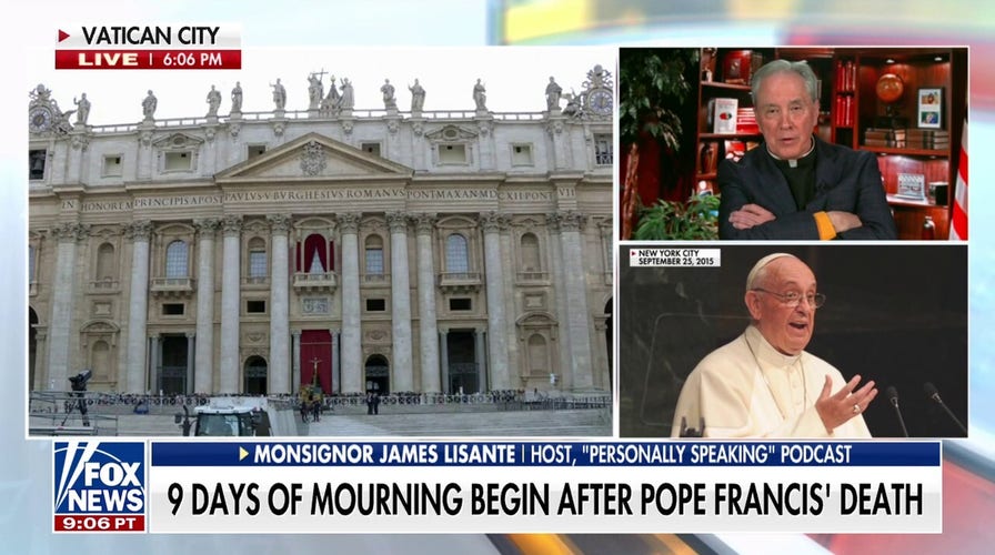 Monsignor James Lisante remembers 'warmth and compassion' of Pope Francis