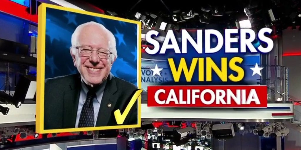 Fox News Projects Bernie Sanders Will Win California | Fox News Video