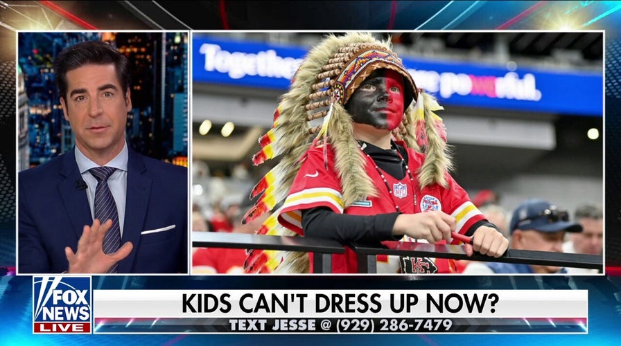 Jesse Watters: The left says boys can wear makeup, but not face paint?