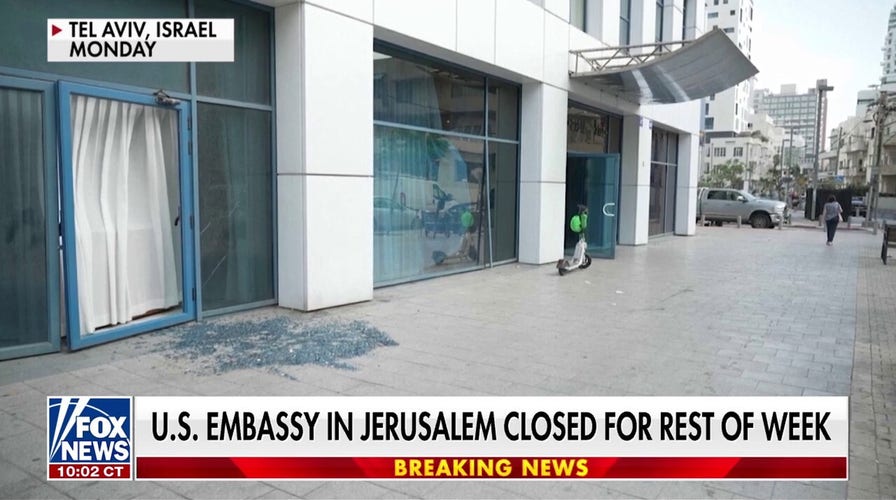 US Embassy in Jerusalem closes temporarily amid escalating Israel-Iran conflict